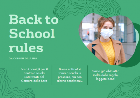 back to school rules - le regole per il rientro a scuola sintetizzate dal corriere della sera